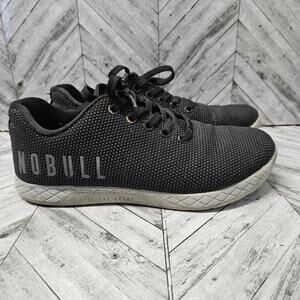 NoBull Shoes Trainers Black Grey Men 7 / Women 8.5 Cross Fit Gym Workout